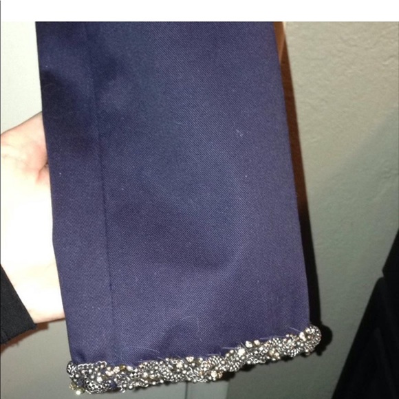 Gryphon Navy Embellished Military Jacket - Picture 6 of 6